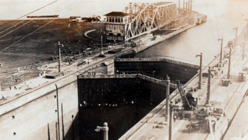 Archive Photo of Panama Water Engineering WondersCanal Water Engineering Wondersw